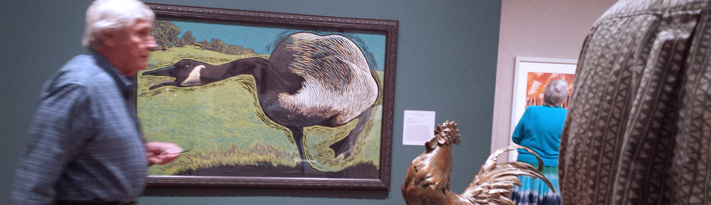 Goose Attack at Woodson Art Museum